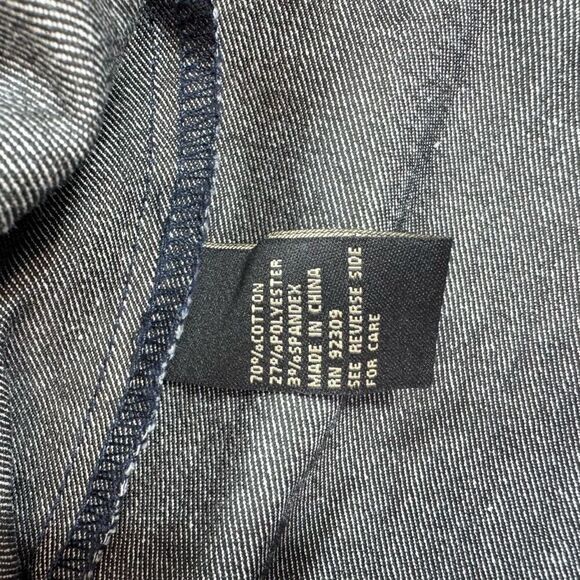 DG2 Jacket Womens 2X Blue Plaid Pattern Long-Sleeve Notch Lapel Blazer Preppy - Picture 9 of 9